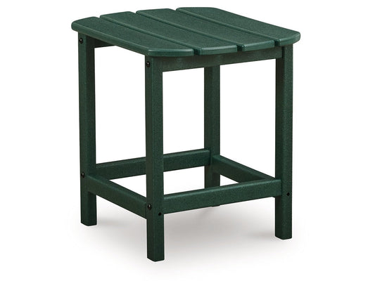 Sundown Shores Green Rectangular End Table- Viva Furn