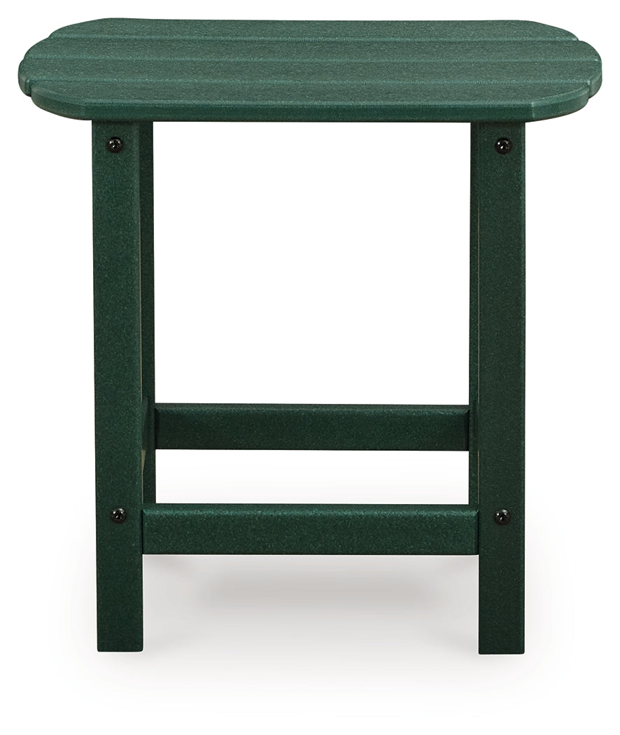 Sundown Shores Green Rectangular End Table- Viva Furn