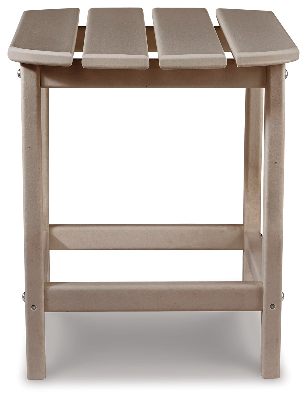Sundown Treasure Driftwood 4 Adirondack Chairs & Outdoor End Table- Viva Furn