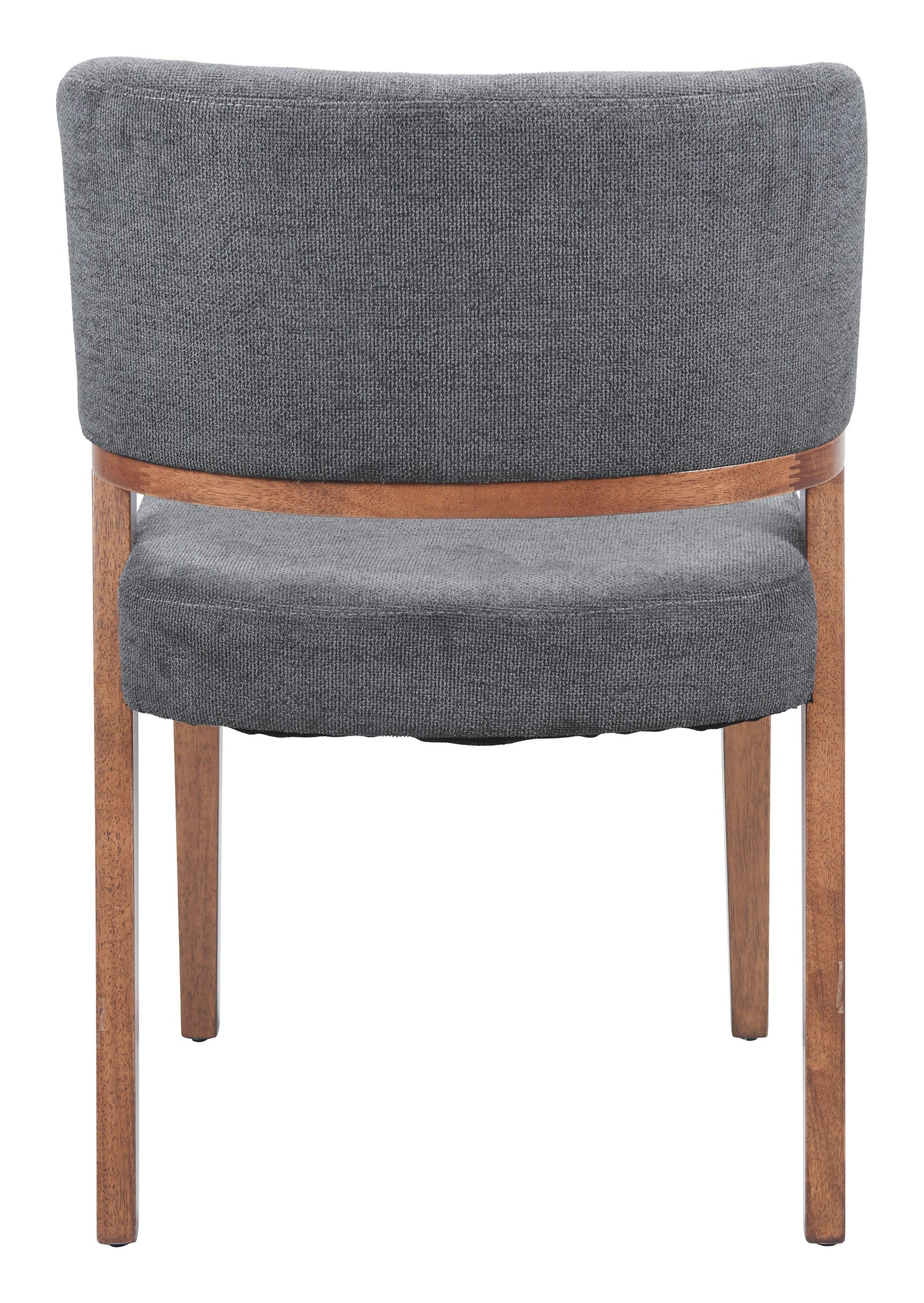Sunobu Azure Gray & Walnut Dining Chair (Set of 2) - Ornate Home