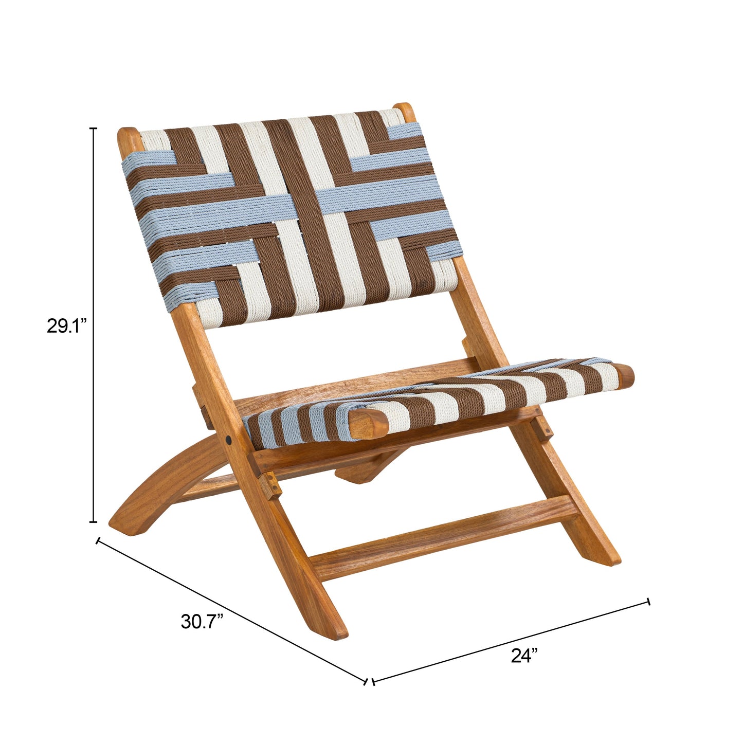 Sunshine Multicolor Outdoor Lounge Chair - Ornate Home
