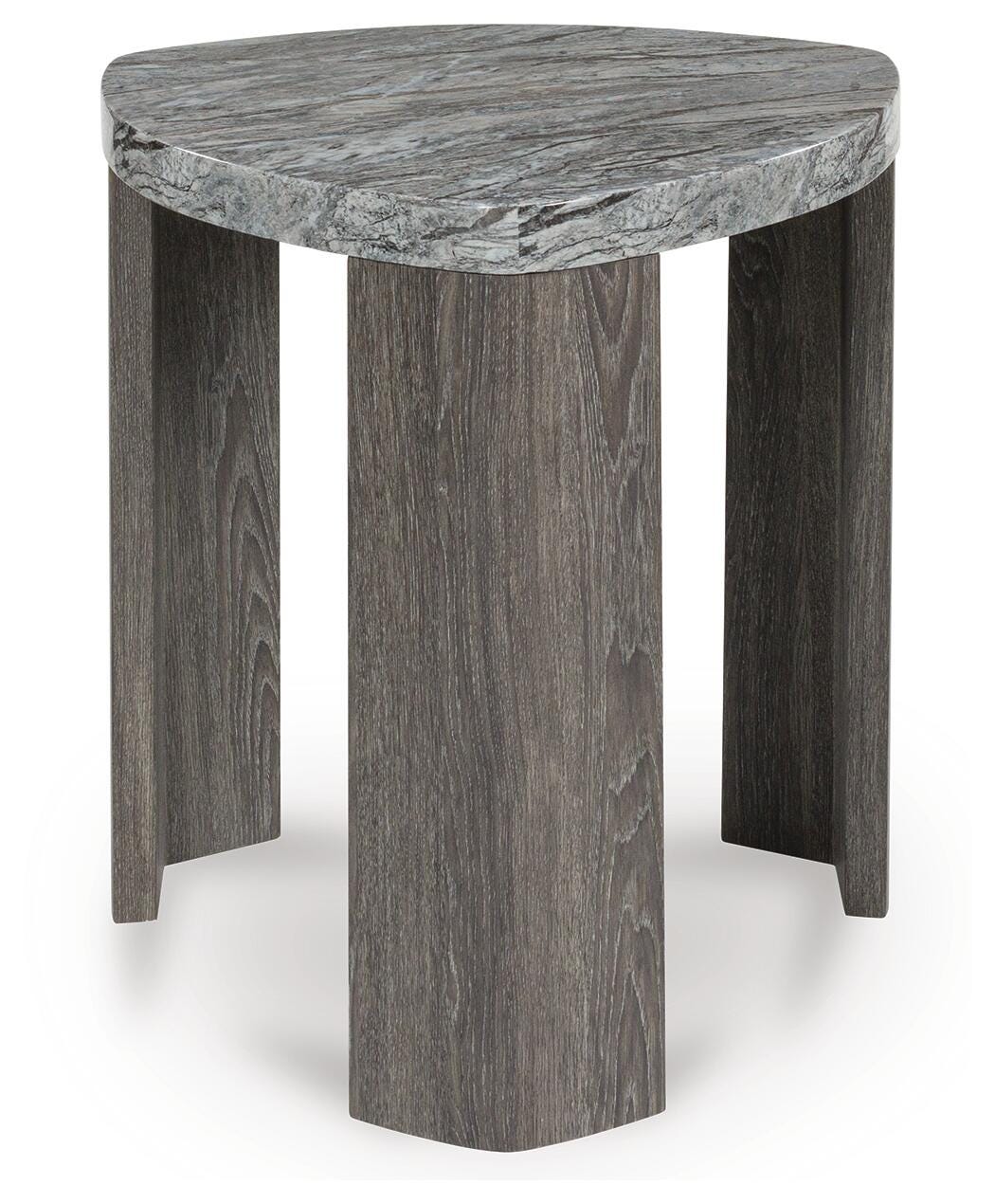 Surmour Gray/Brown Coffee Table and End Table- Viva Furn