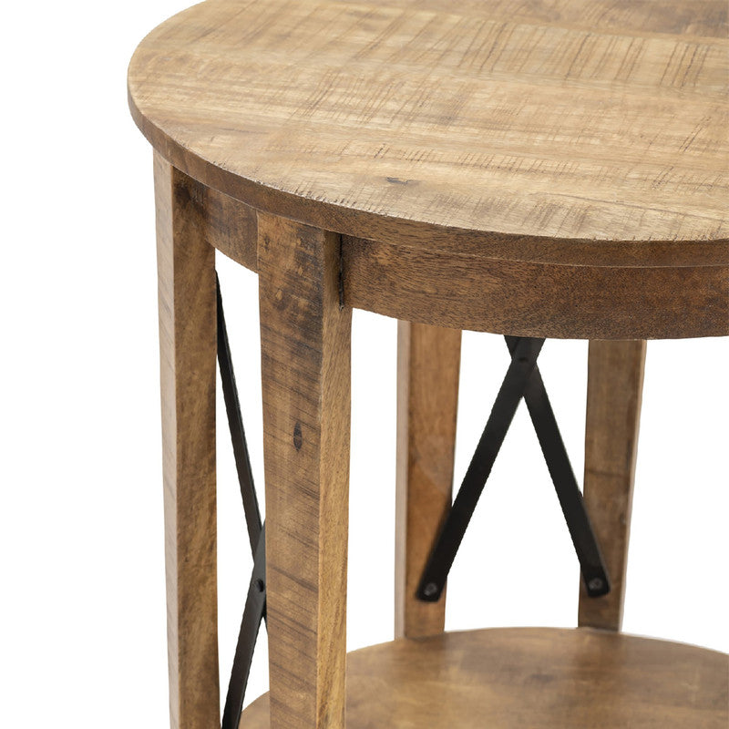 Sutton Brown/Black Creek End Table - Ornate Home
