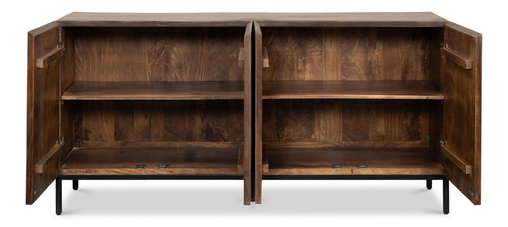 Suzette Black Sideboard - Ornate Home