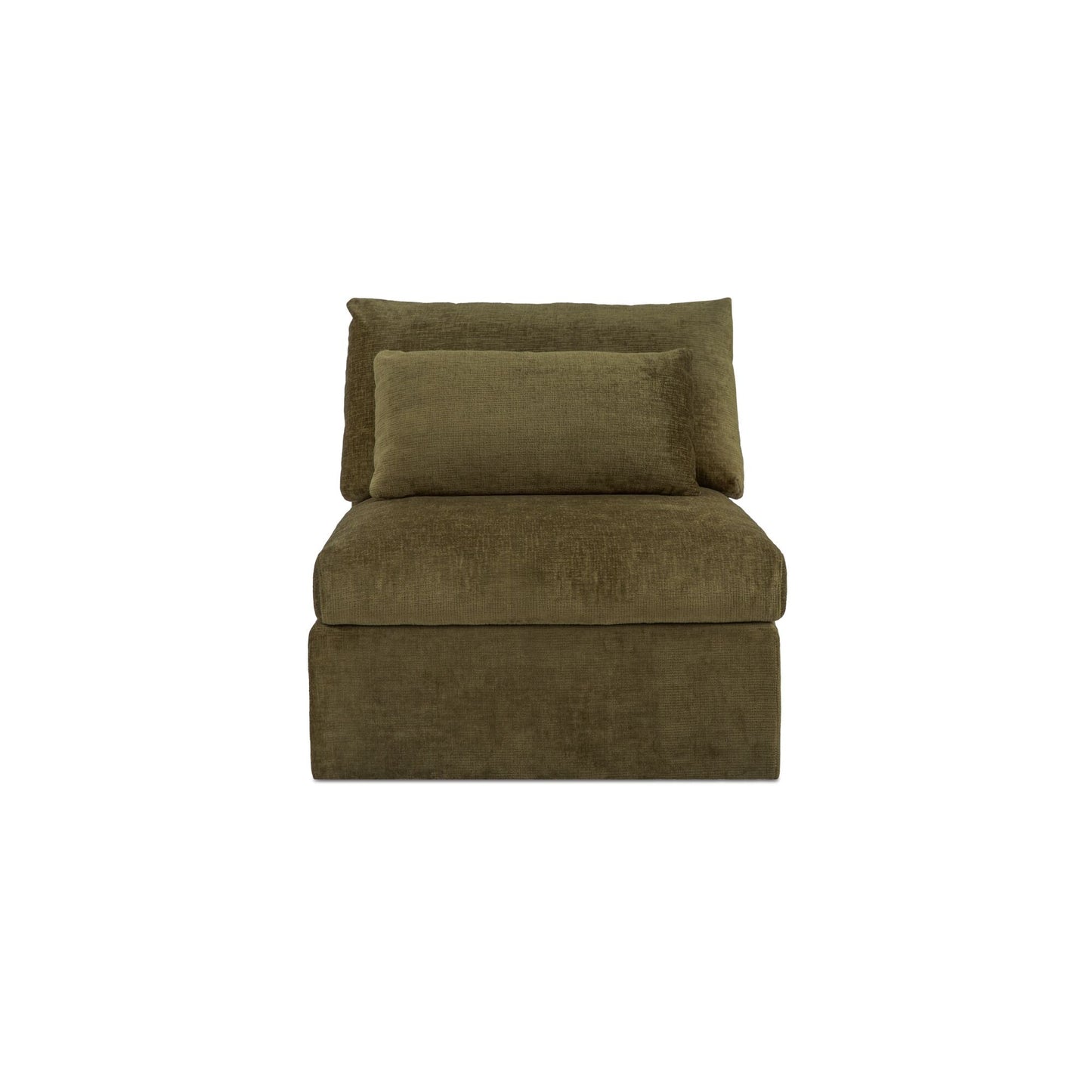 Swift Dark Green Slipper Chair - Ornate Home