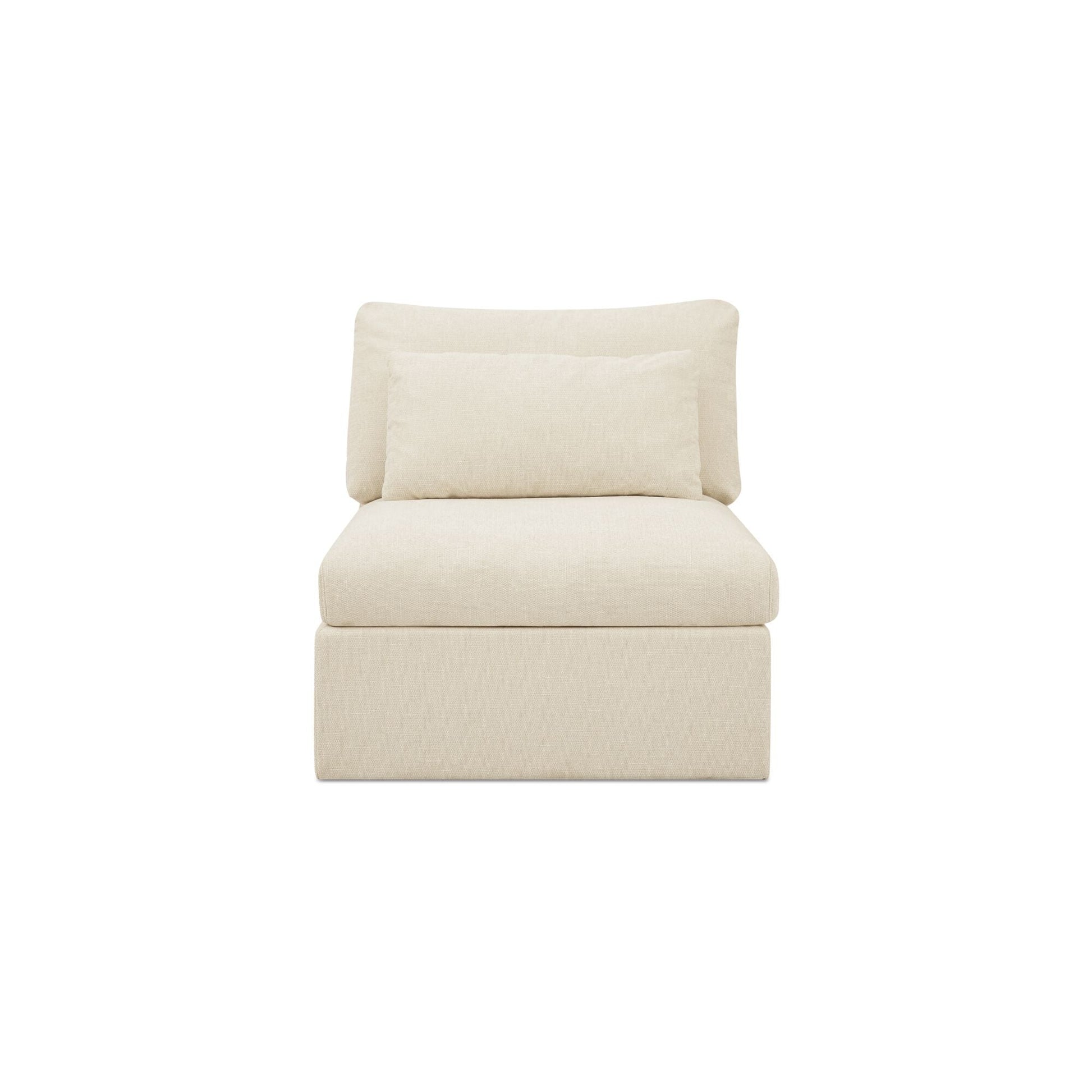 Swift Light Beige Slipper Chair - Ornate Home
