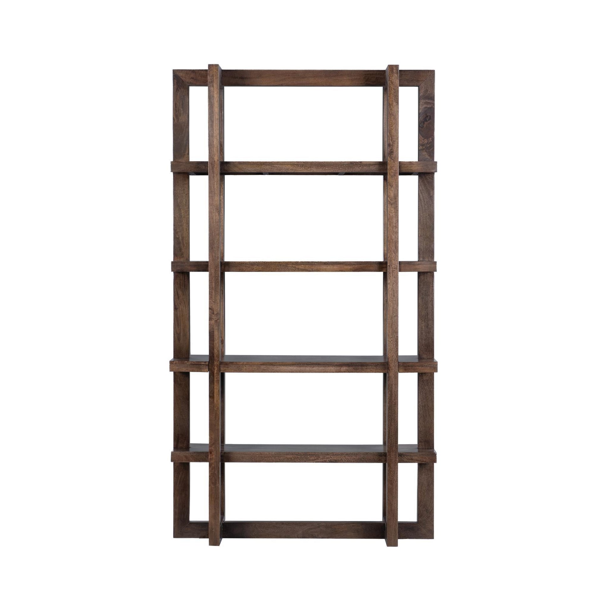Sydney Bark Brown Bookcase - Ornate Home
