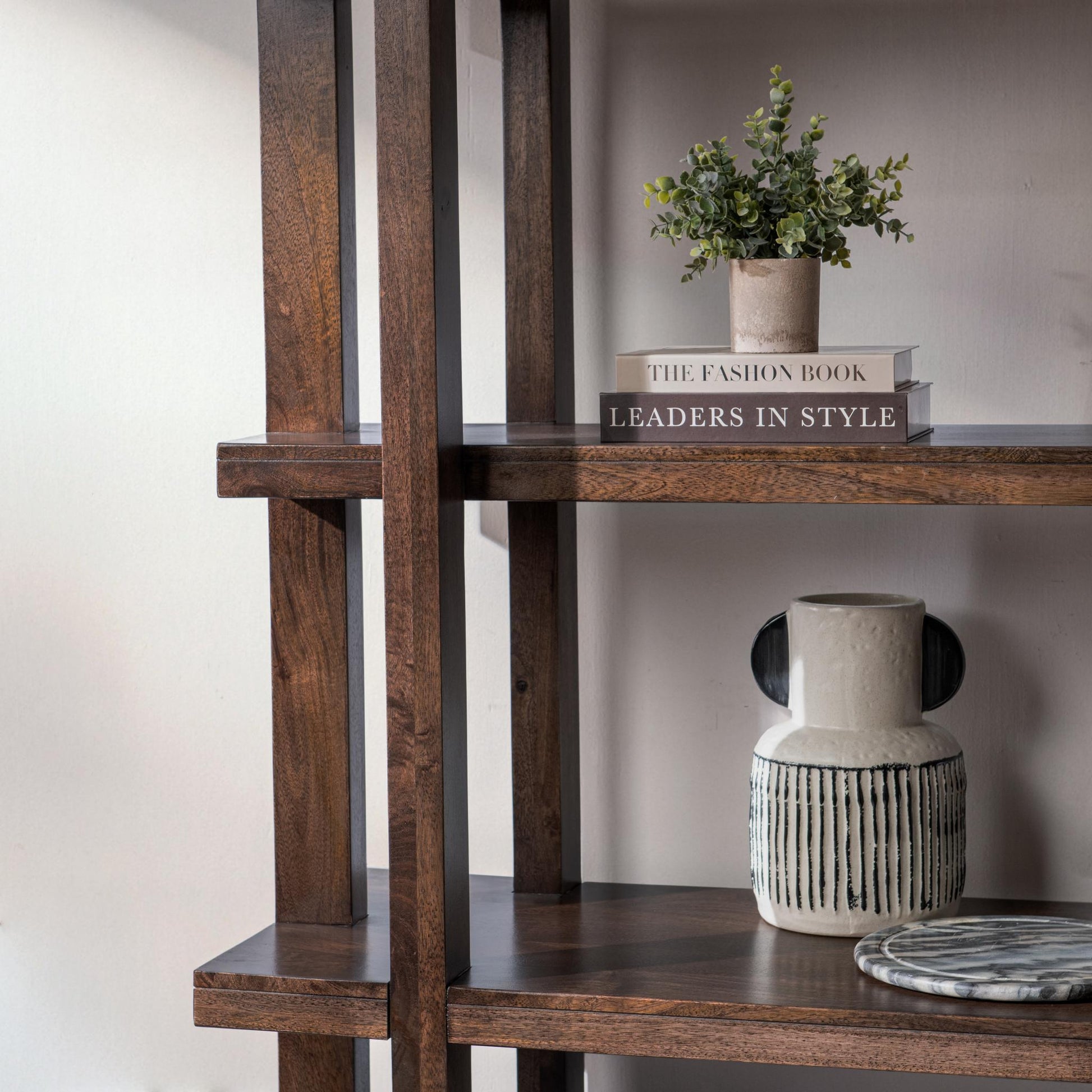 Sydney Bark Brown Bookcase - Ornate Home