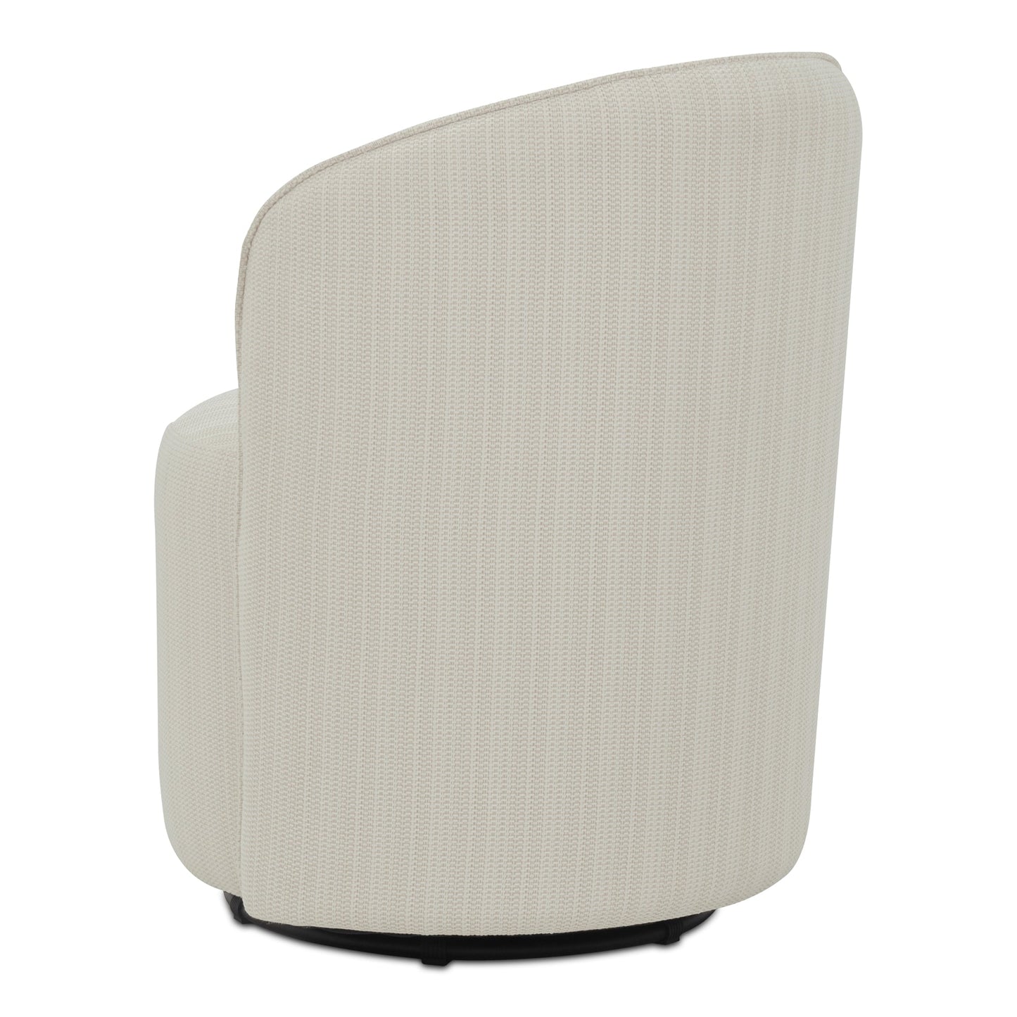 Sylvie Cream Outdoor Swivel Dining Chair - Ornate Home
