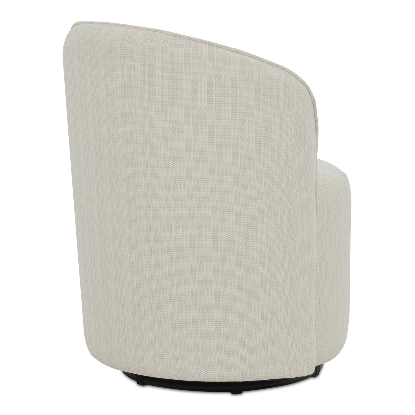 Sylvie Cream Outdoor Swivel Dining Chair - Ornate Home