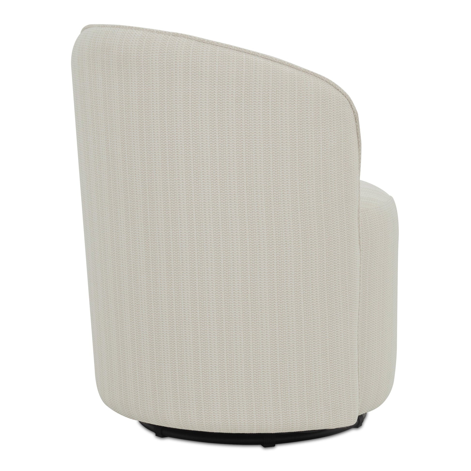 Sylvie Cream Outdoor Swivel Dining Chair - Ornate Home