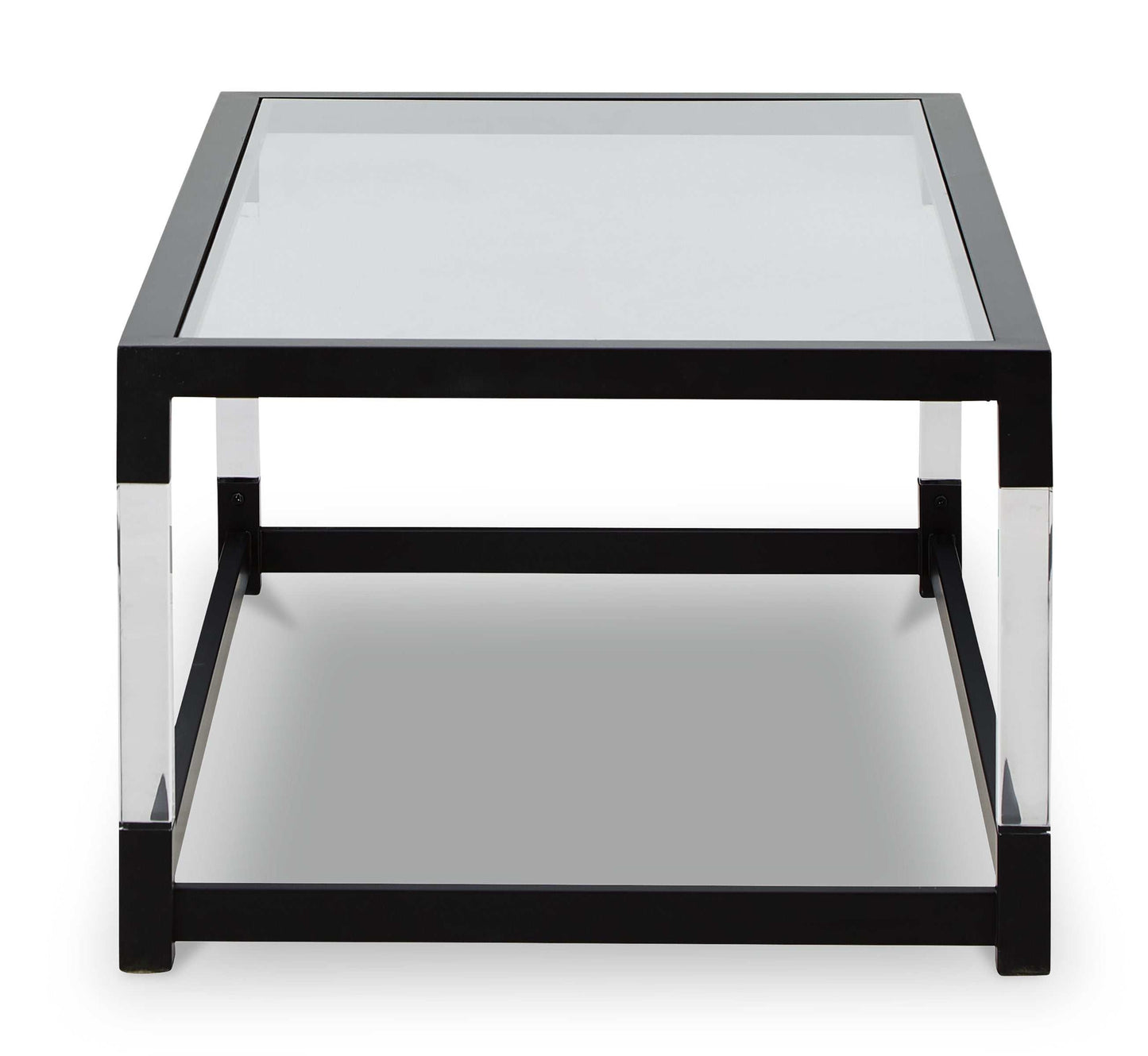 Nallynx Metallic Gray Coffee Table