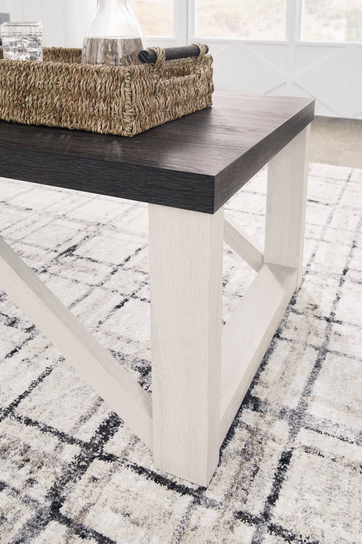 Dorrinson Antique White Occasional Table Set (Set of 3)