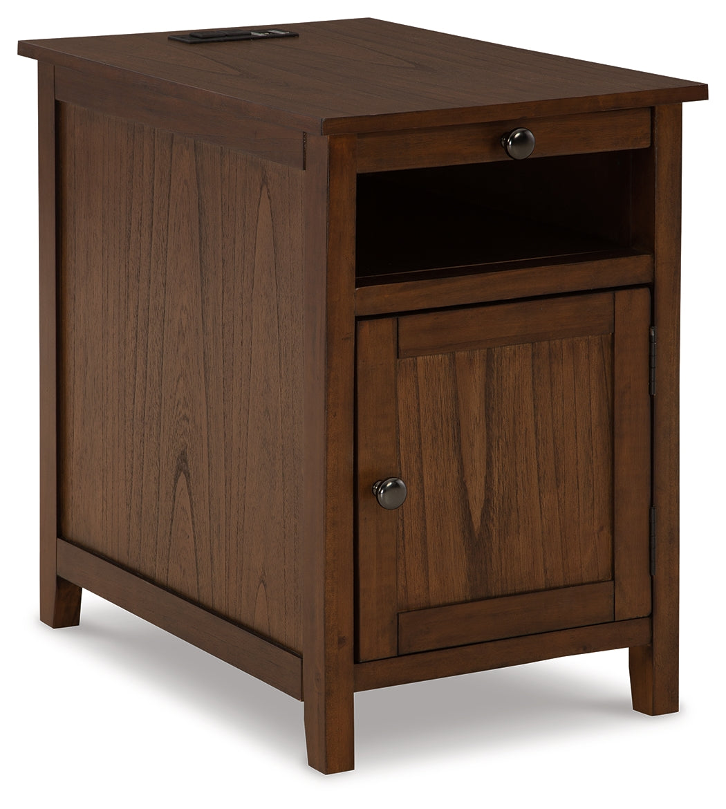 Treytown Brown Chairside End Table