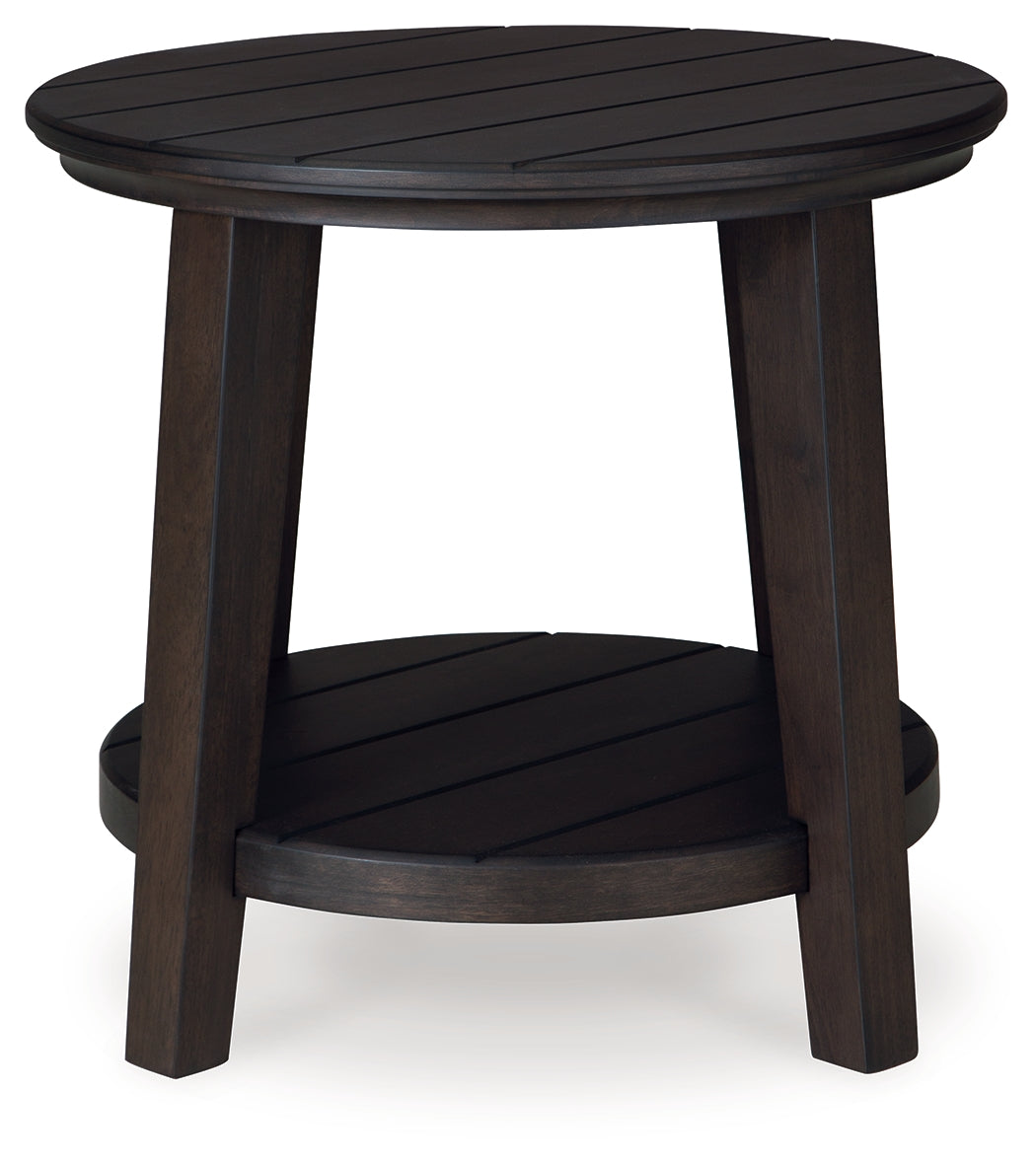 Celamar Dark Brown End Table