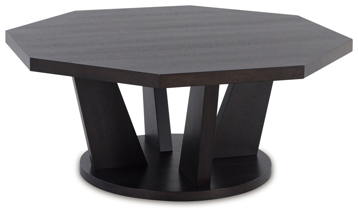 Chasinfield Brown Coffee Table and 2 End Tables