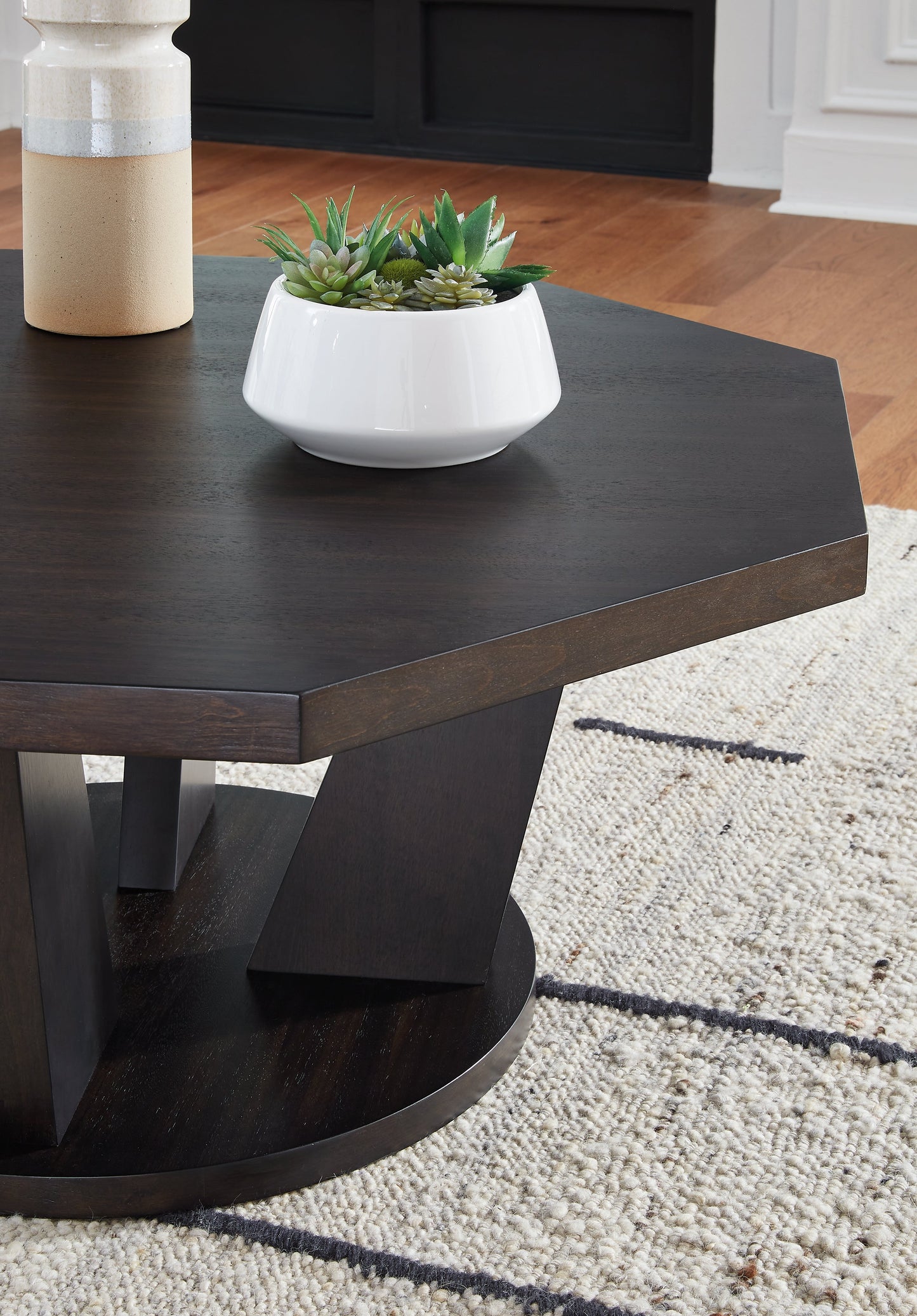 Chasinfield Dark Brown Coffee Table