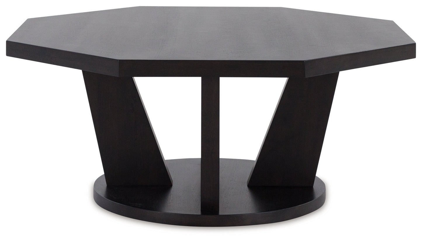 Chasinfield Dark Brown Coffee Table