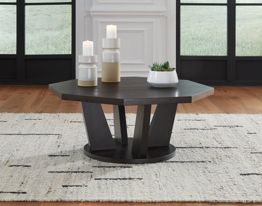 Chasinfield Dark Brown Coffee Table