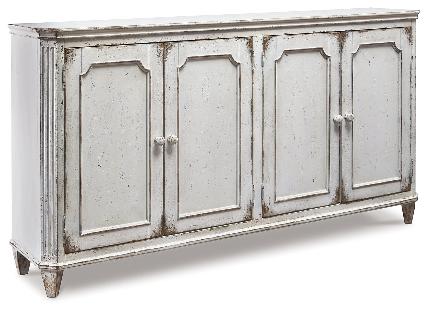 Mirimyn Antique White Accent Cabinet