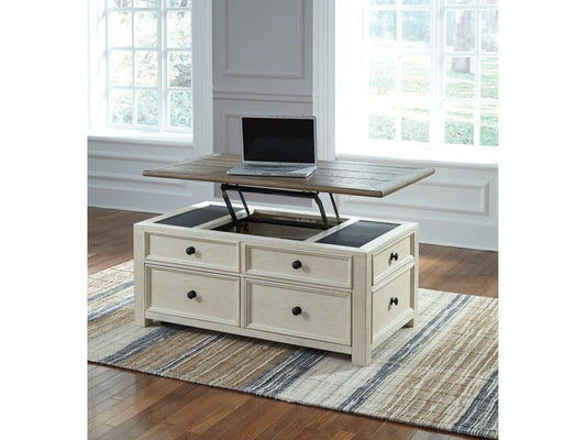 Bolanburg White & Oak Lift Top Coffee Table