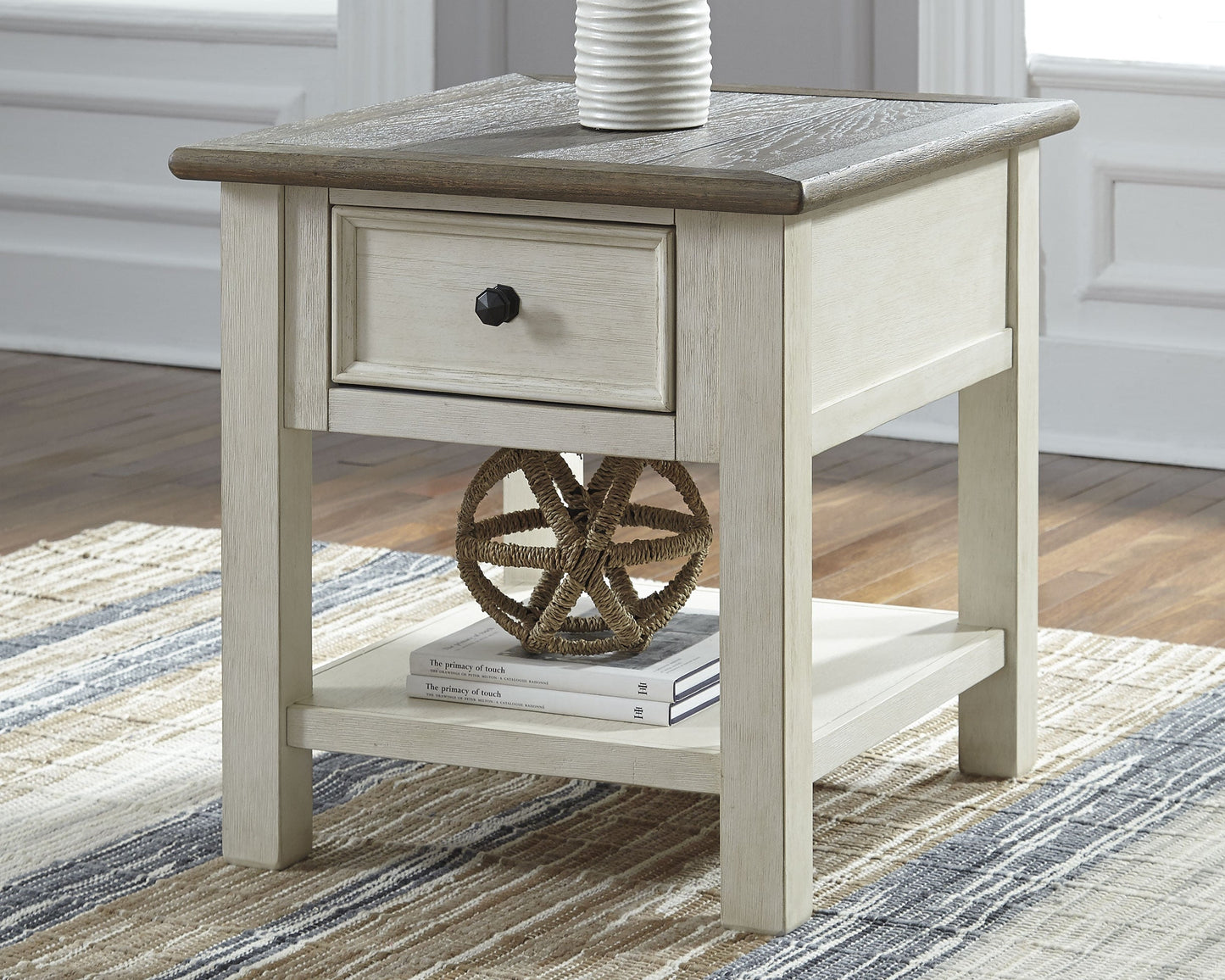 Bolanburg Two-tone Coffee Table and 2 End Tables