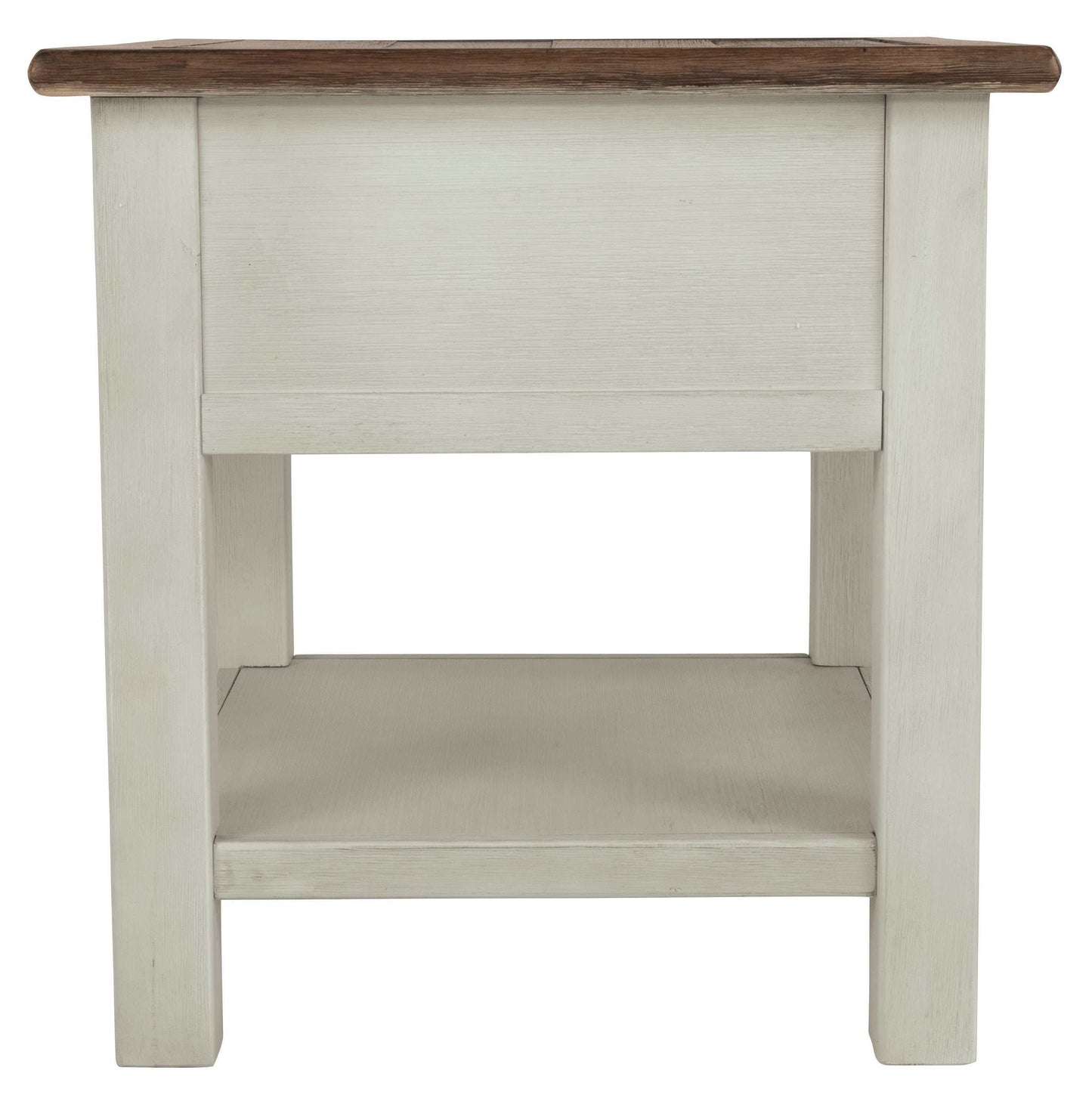 Bolanburg Oak & White End Table