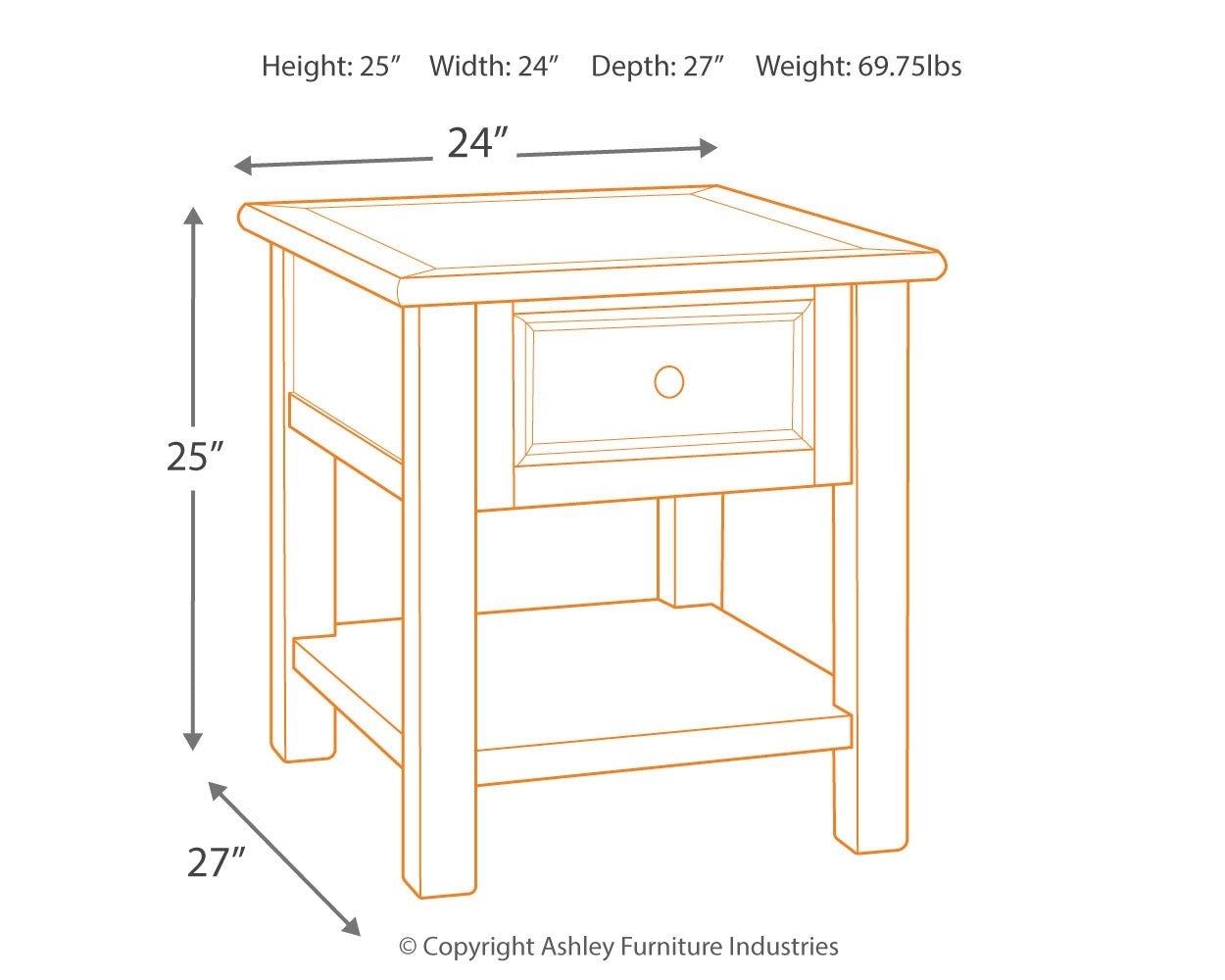 Bolanburg Two-tone Coffee Table and 2 End Tables