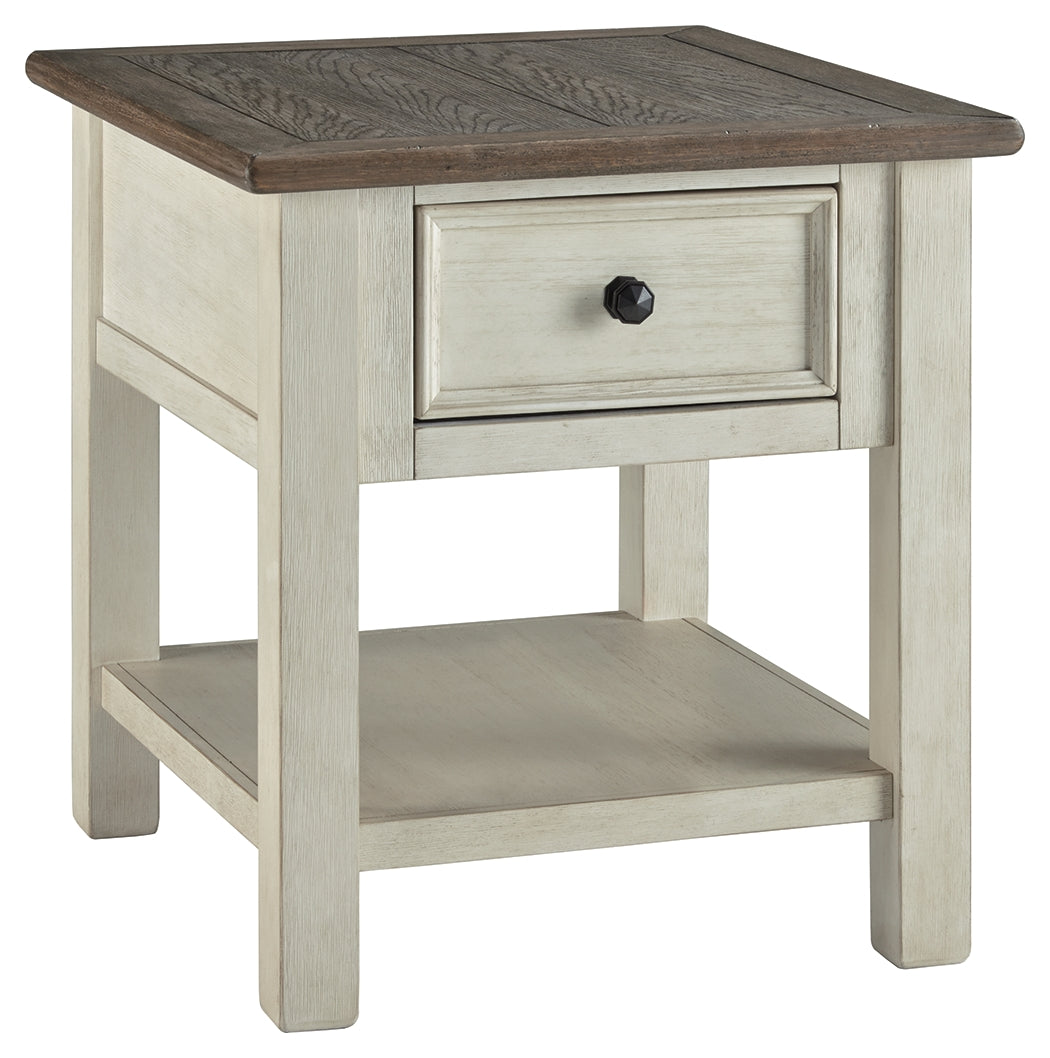 Bolanburg Two-tone Coffee Table and 2 End Tables