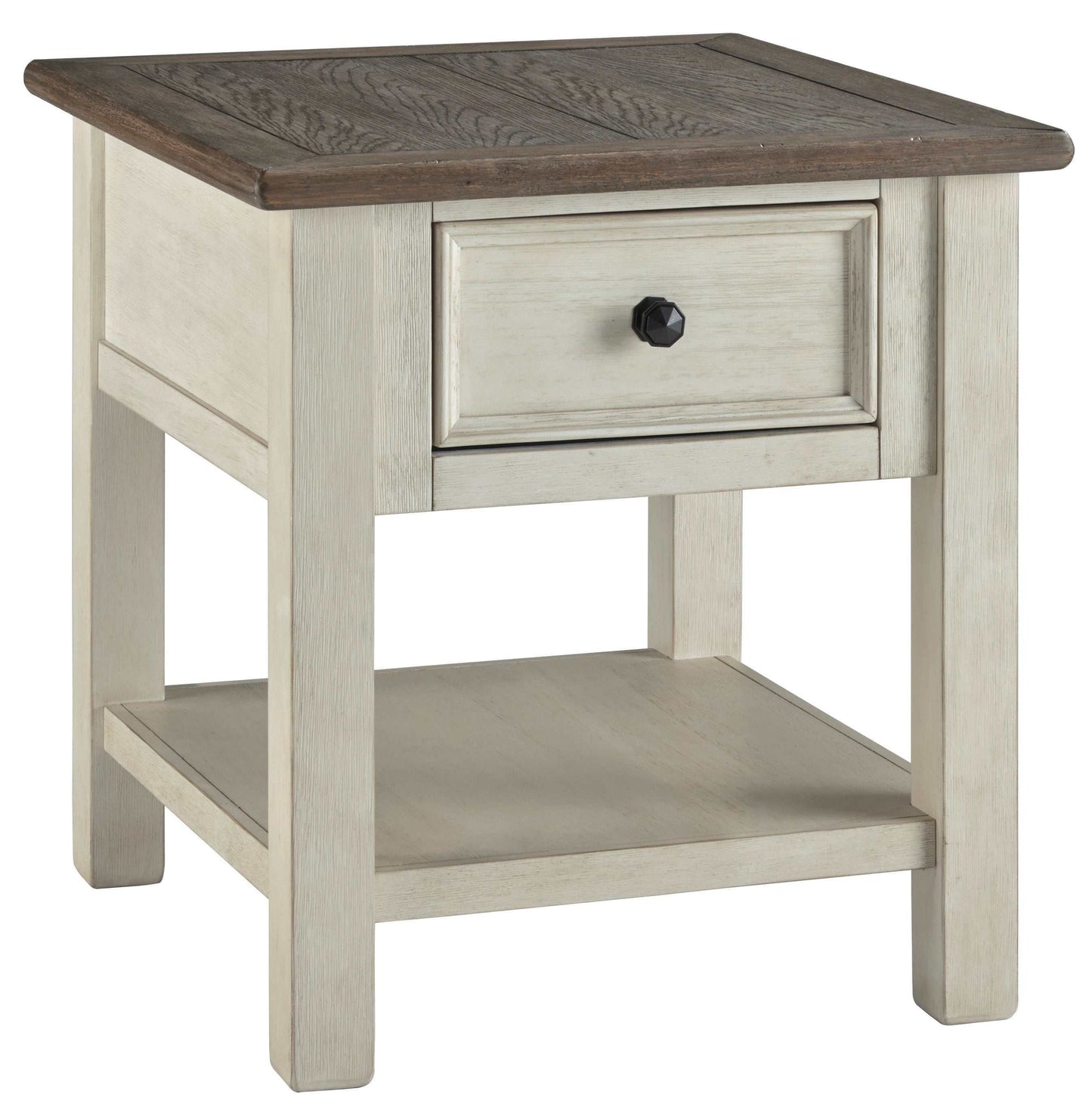 Bolanburg Oak & White End Table