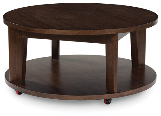 Korestone 2 Brown Coffee Table