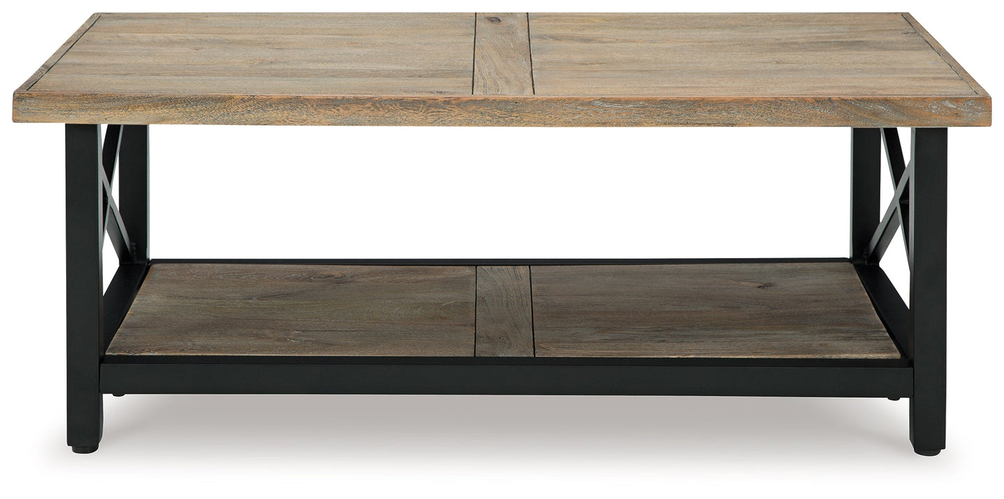 Bristenfort Brown/Black Coffee Table