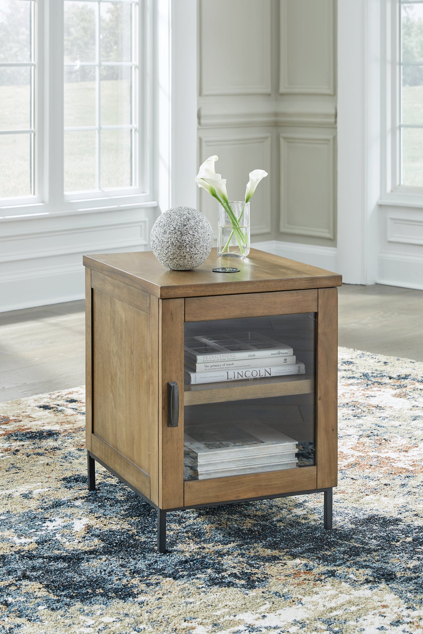 Torlanta Brown Chairside End Table