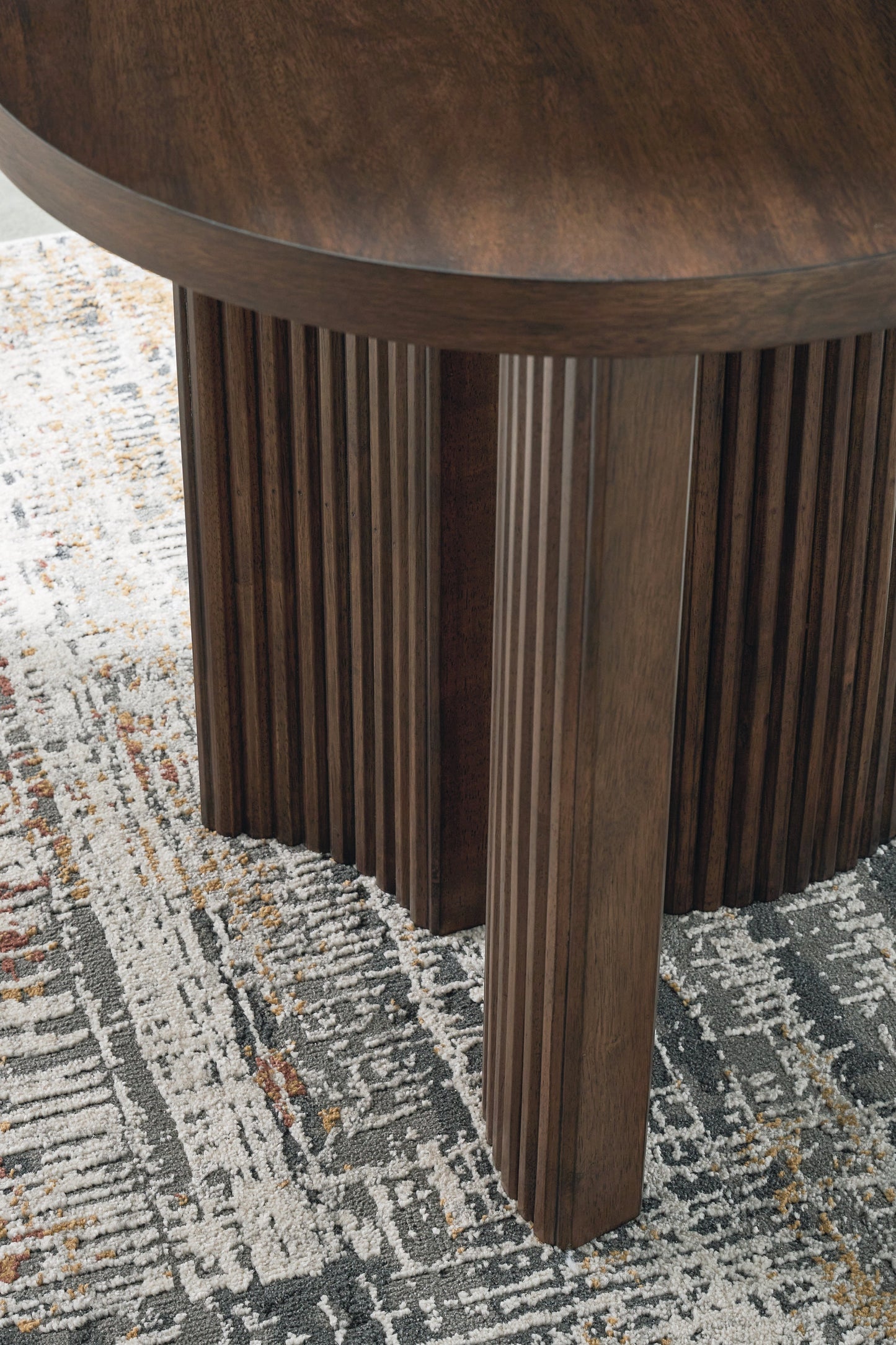 Korestone Brown End Table