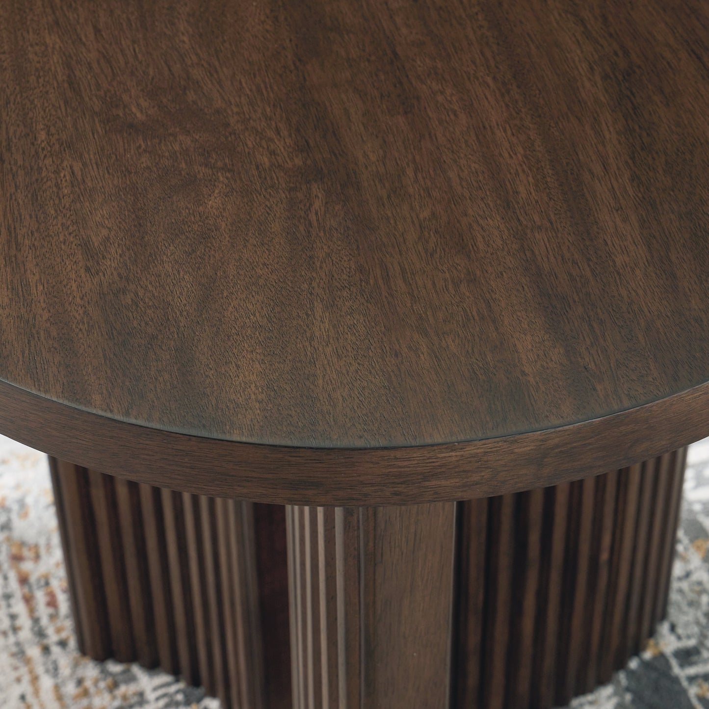 Korestone Brown End Table