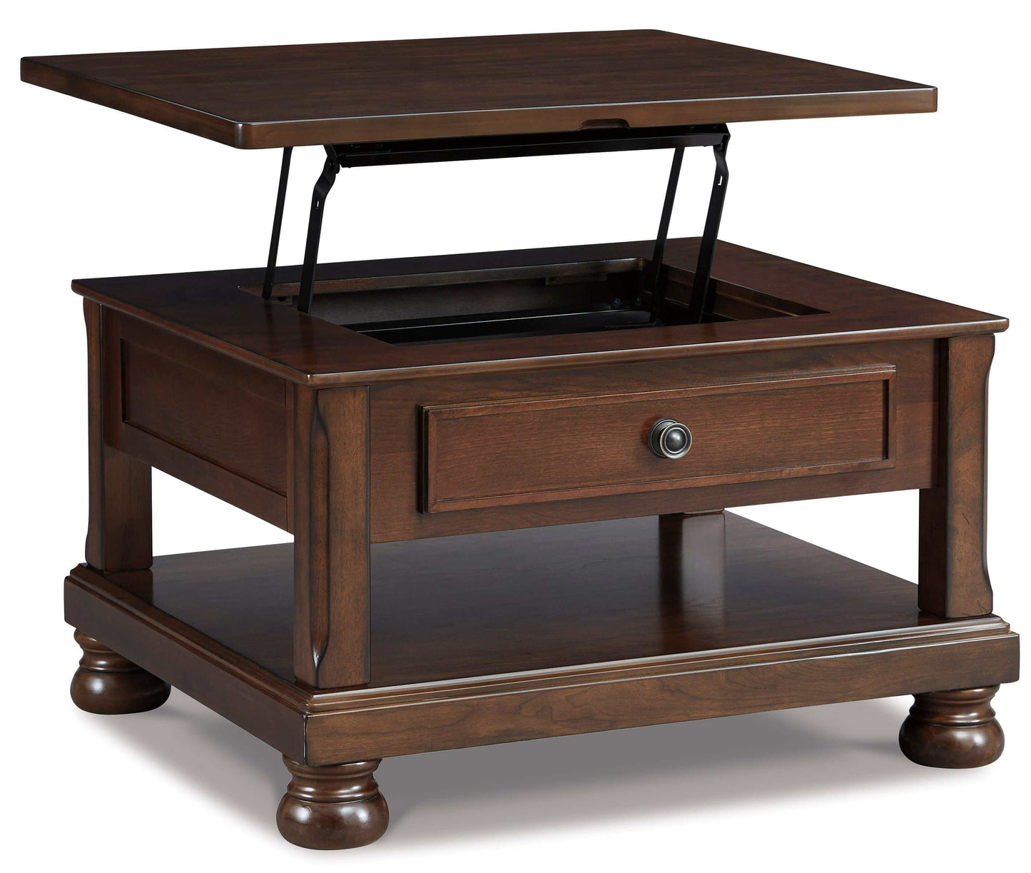 Porter Rustic Brown Coffee Table w/ Lift Top