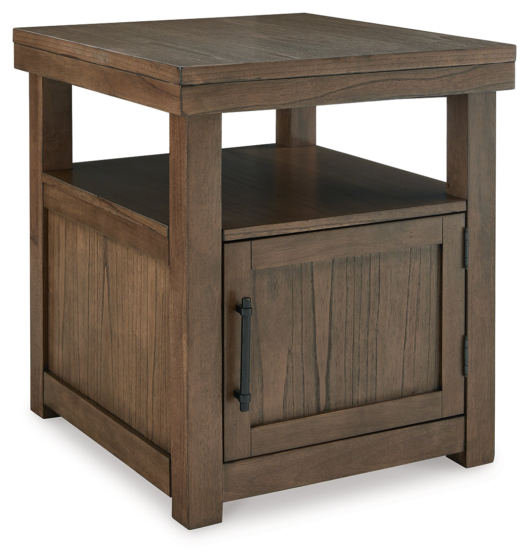 Boardernest Brown End Table