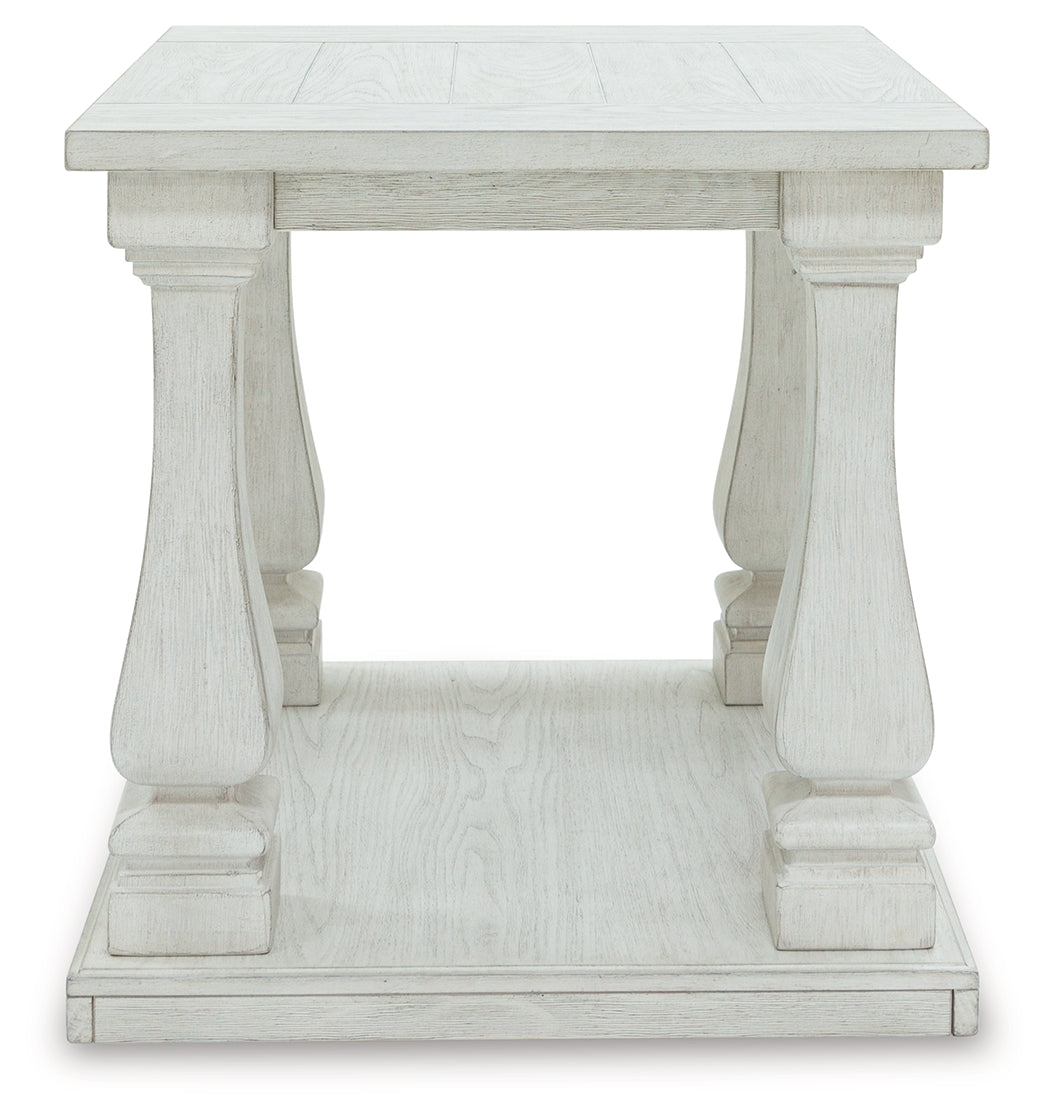 Arlendyne Antique White End Table