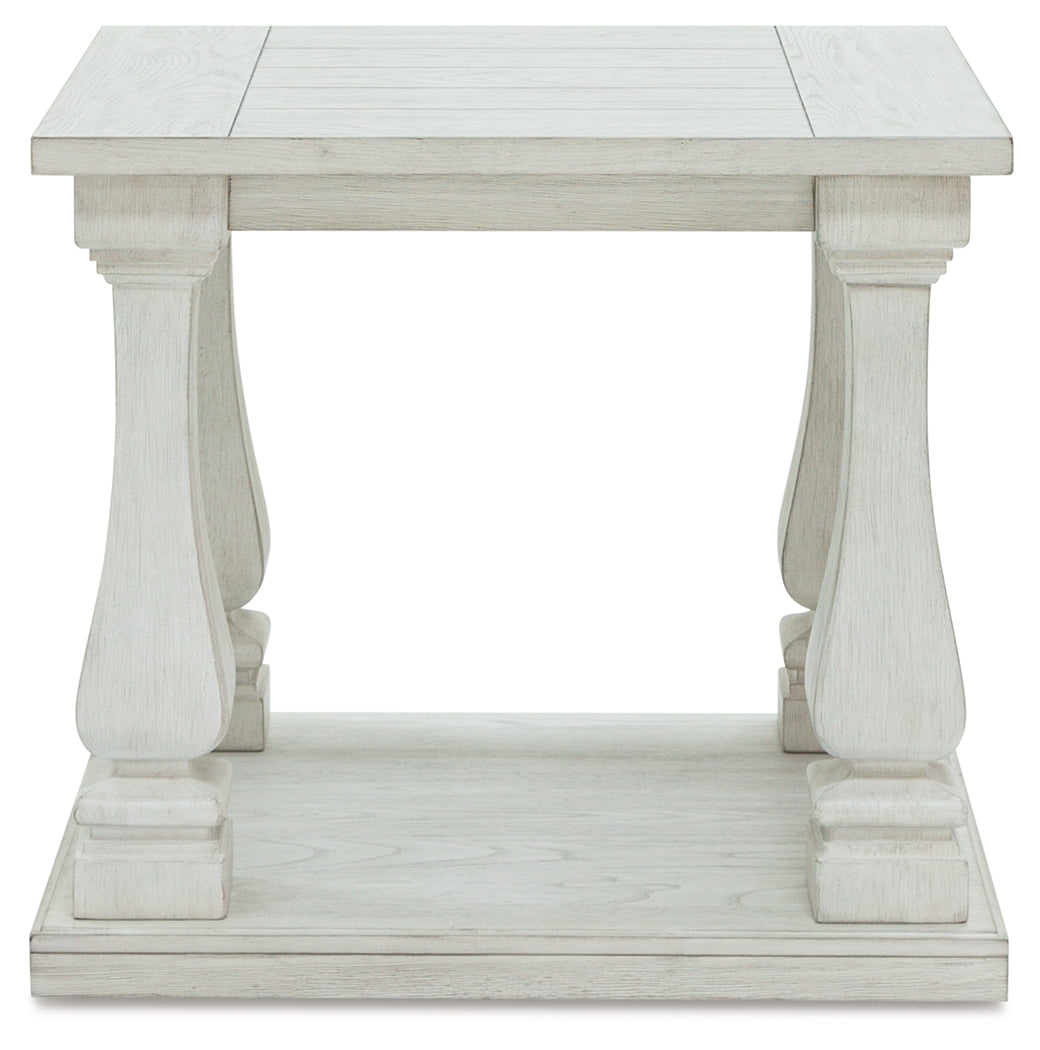 Arlendyne White Coffee Table and 2 End Tables