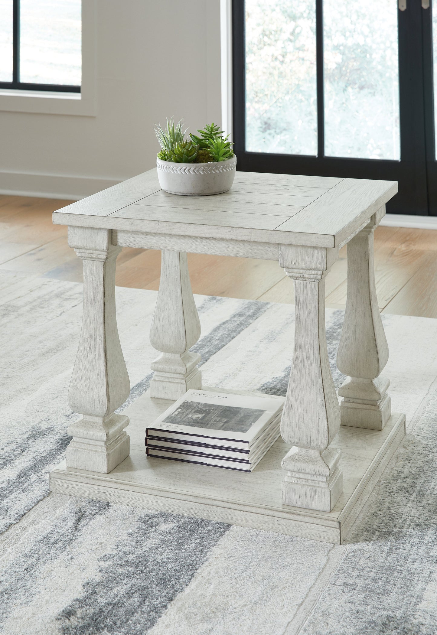 Arlendyne White Coffee Table and 2 End Tables