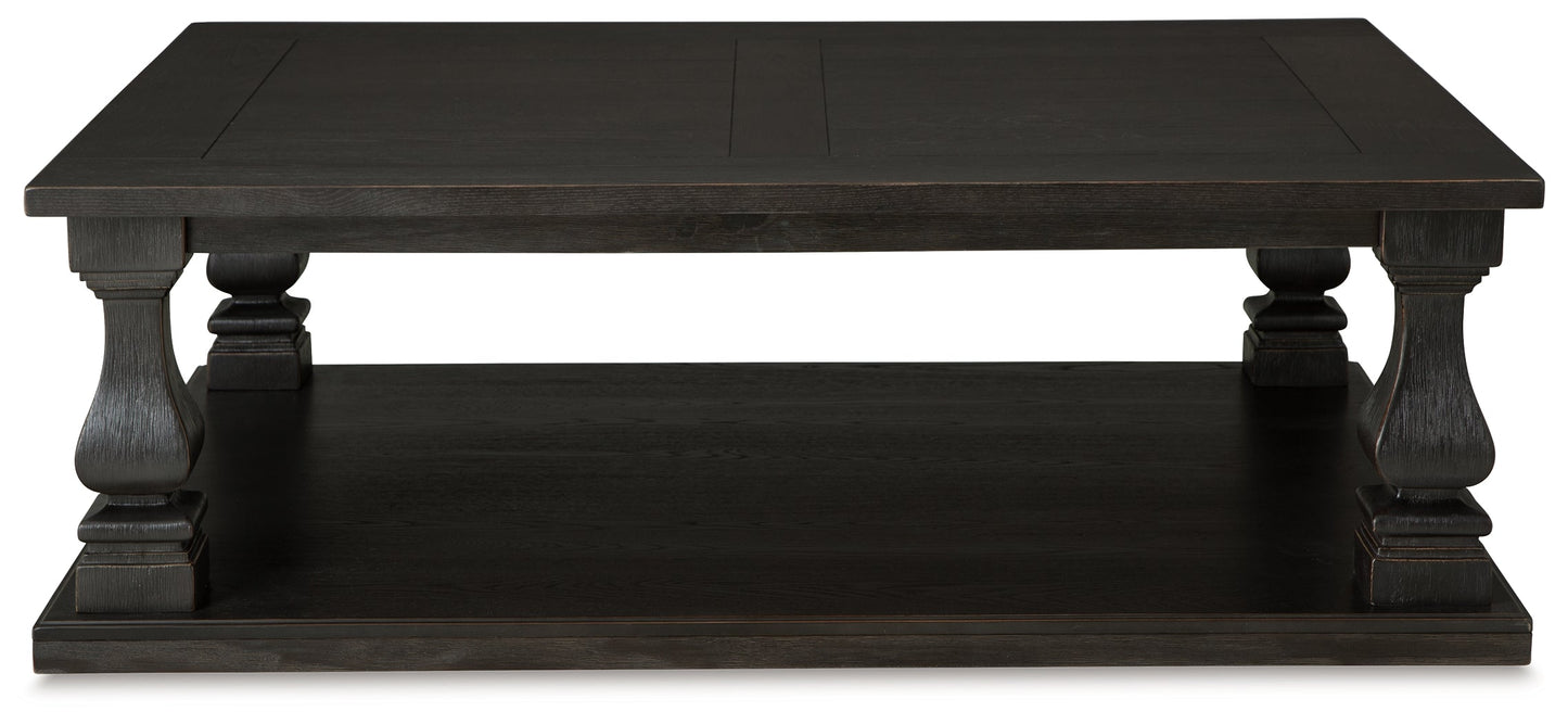 Wellturn Black Coffee Table