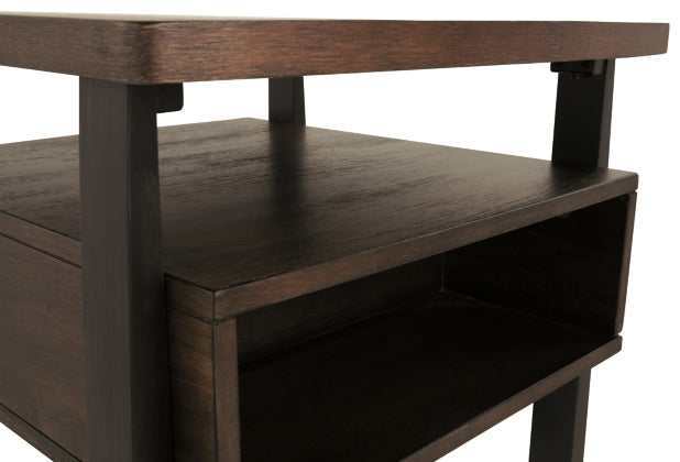 Vailbry Brown End Table