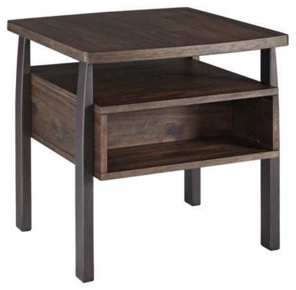 Vailbry Brown End Table