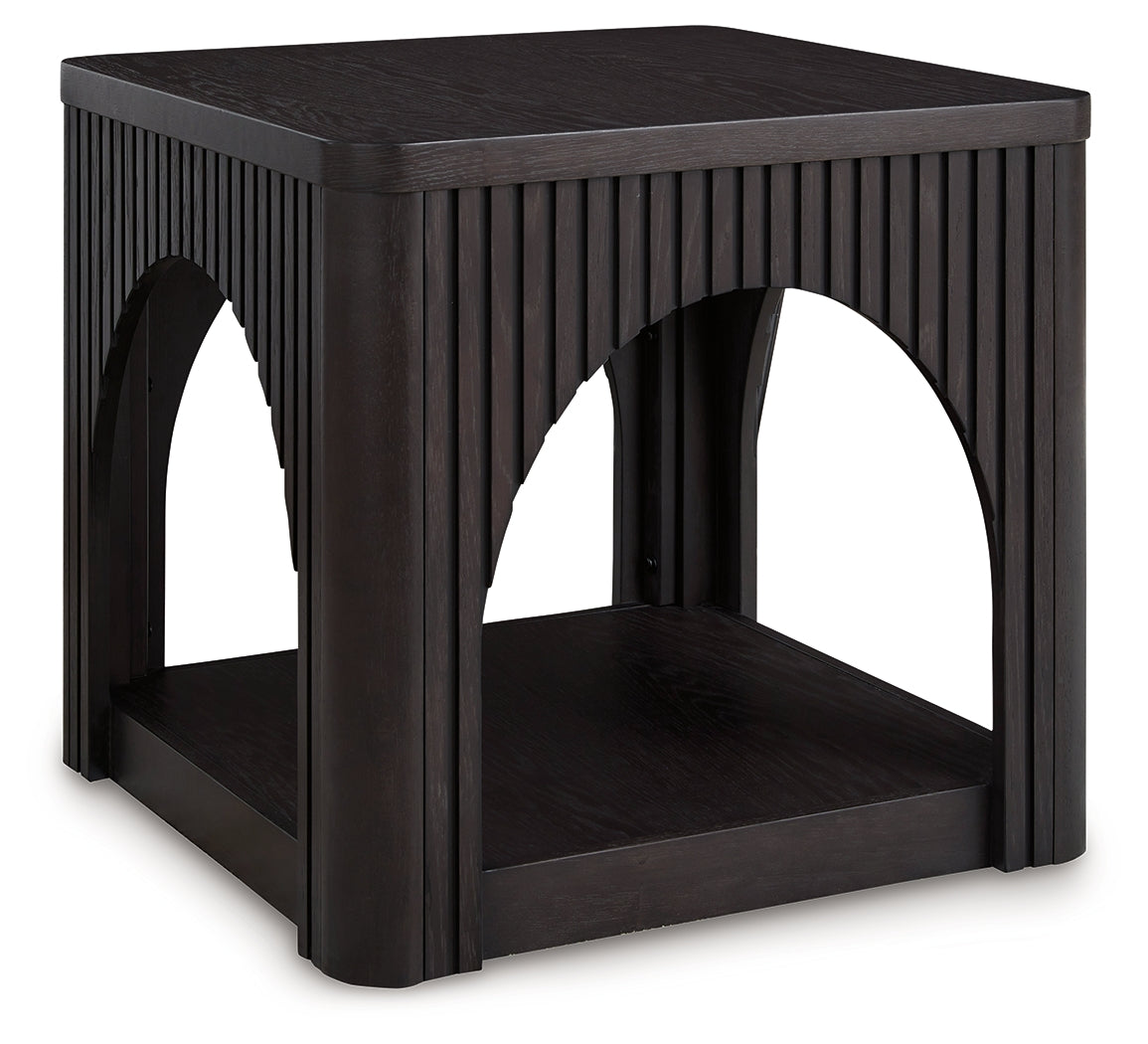 Yellink Black End Table