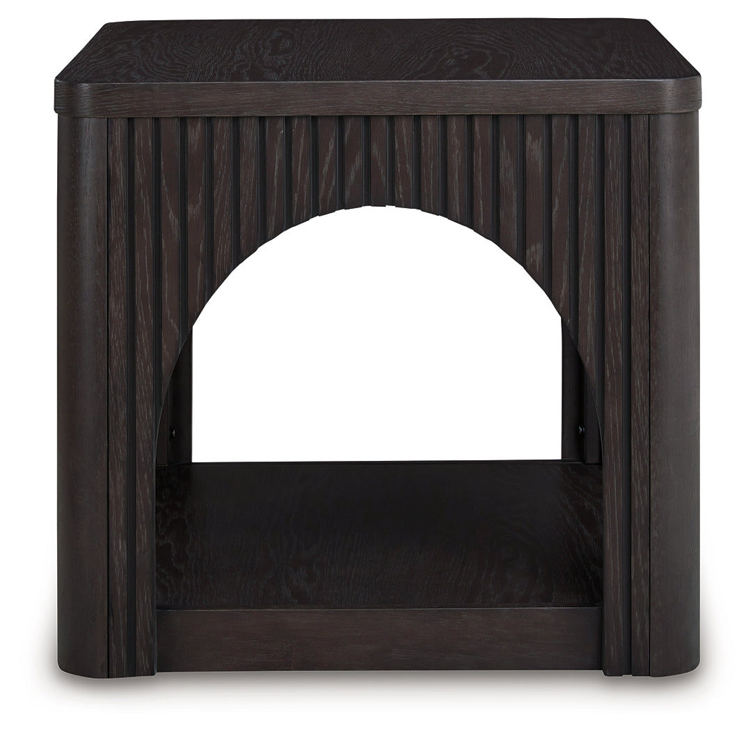 Yellink Black End Table