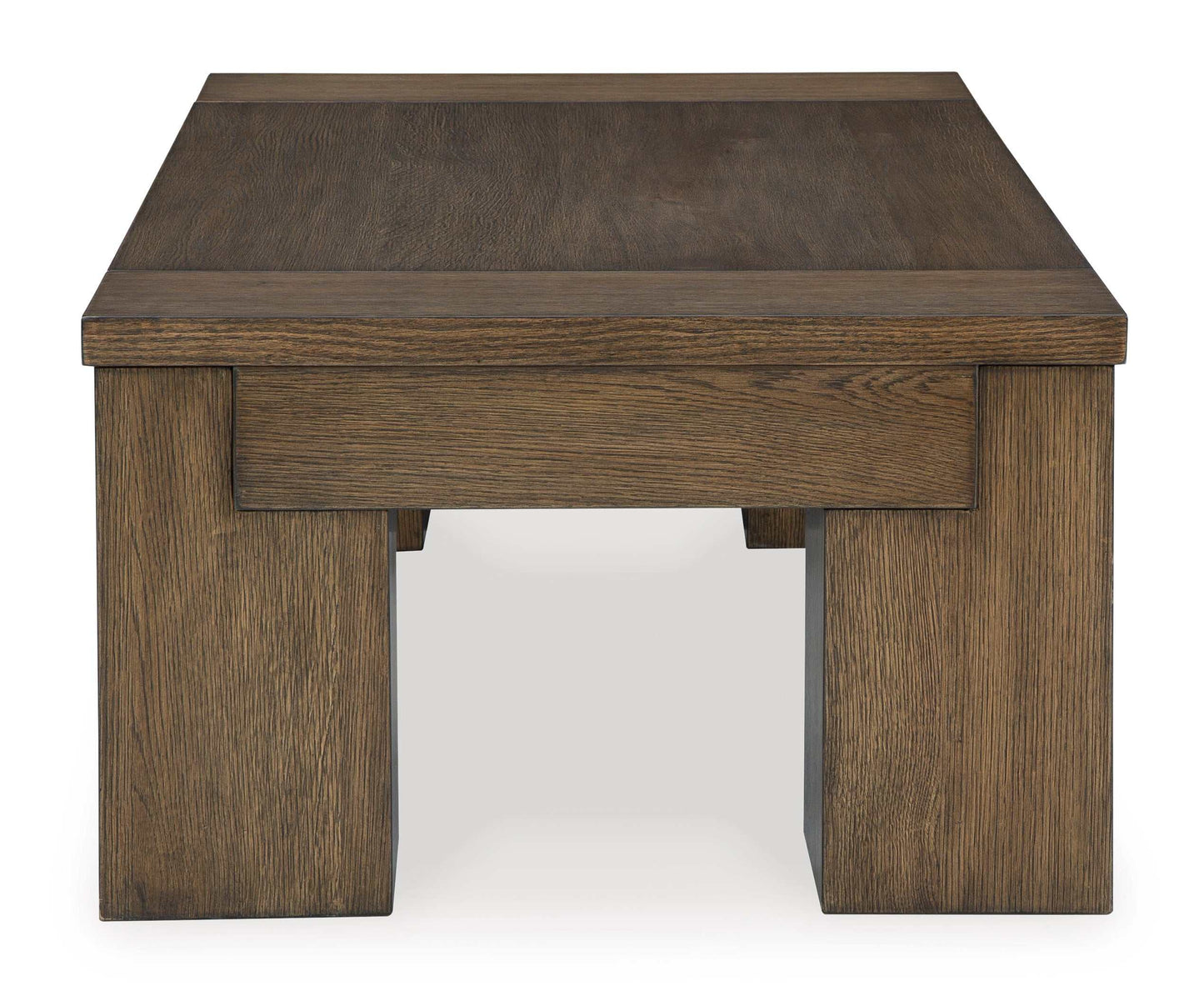 Rosswain Warm Brown Lift-Top Coffee Table