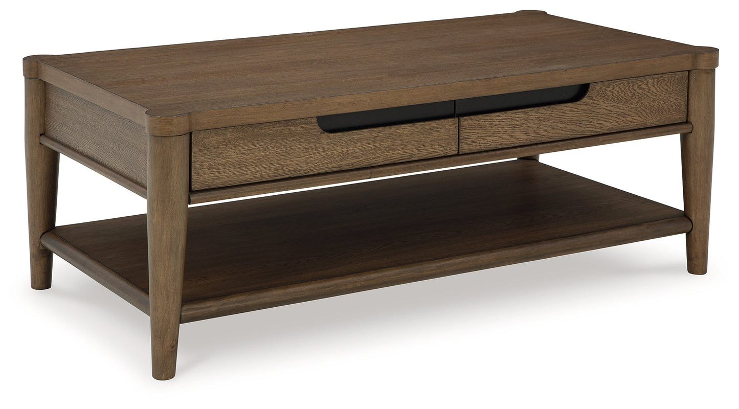 Roanhowe Brown Coffee Table