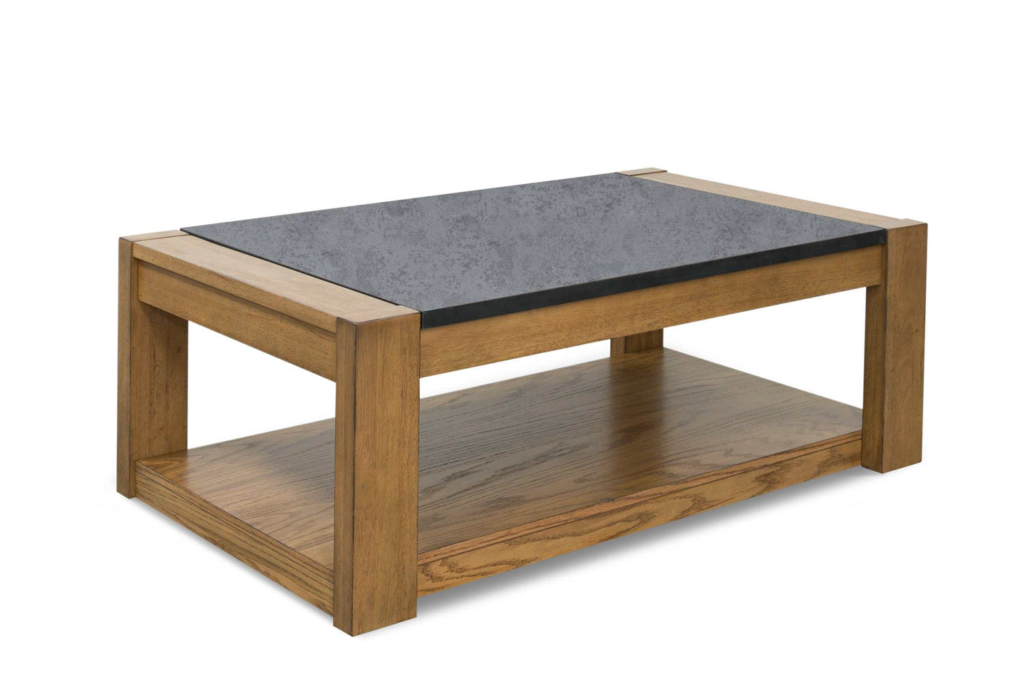 Quentina Light Brown & Black Lift Top Coffee Table