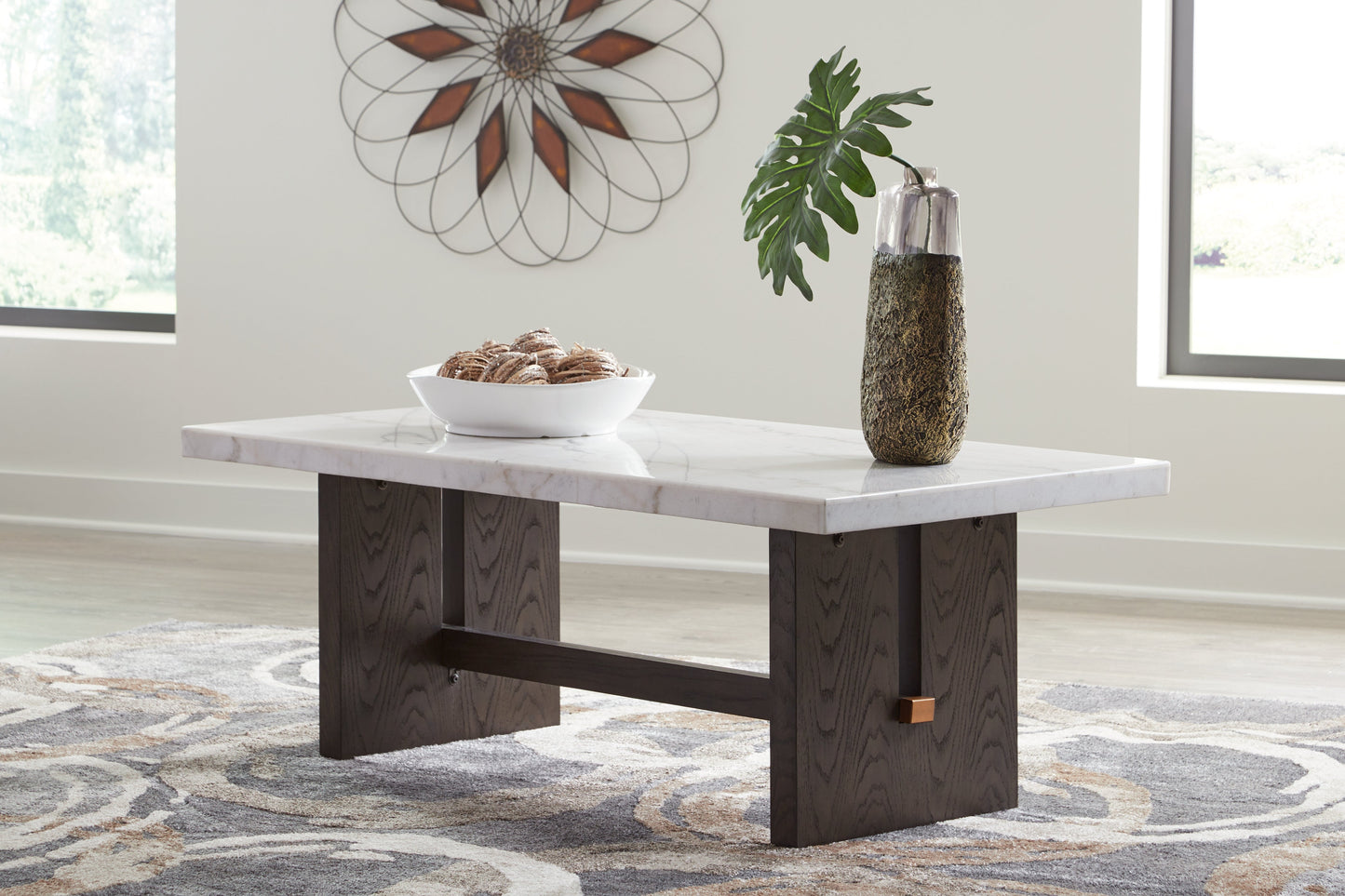 Burkhaus White Coffee Table