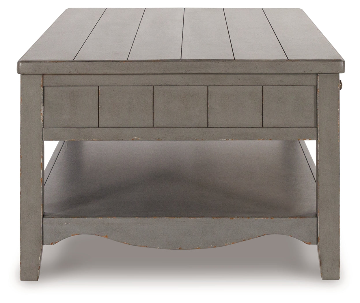 Charina Antique Gray Coffee Table